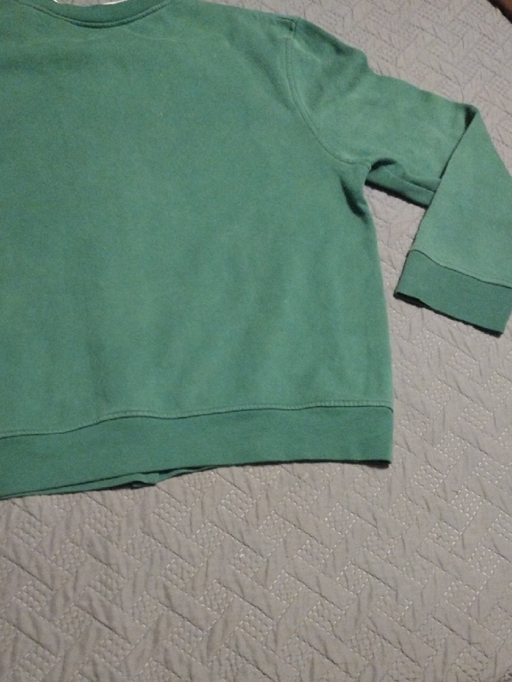 Speculation Green Button-Up Cardigan with Sunflower & Pumpkin Embroidery - Picture 11 of 11